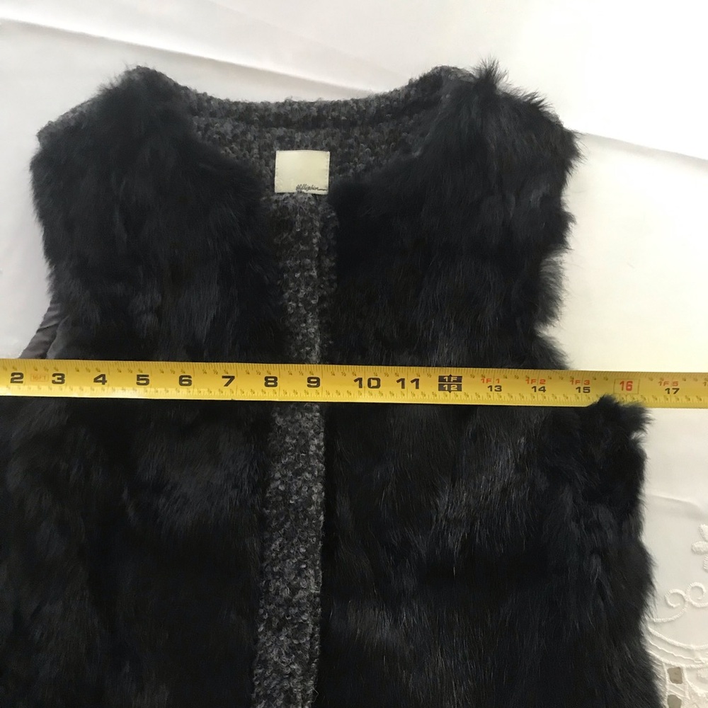 3.1 Phillip Lim Wool Vest with rabbit SZ S - Picture 4 of 12